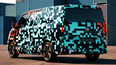 Volkswagen Transporter (camouflaged) - rear static